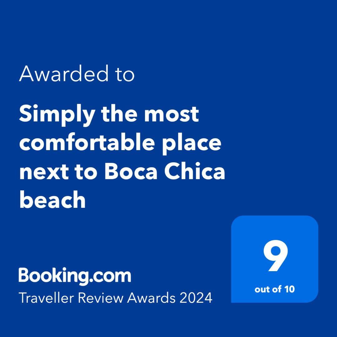 Simply The Most Comfortable Place Next To Boca Chica Beach エクステリア 写真
