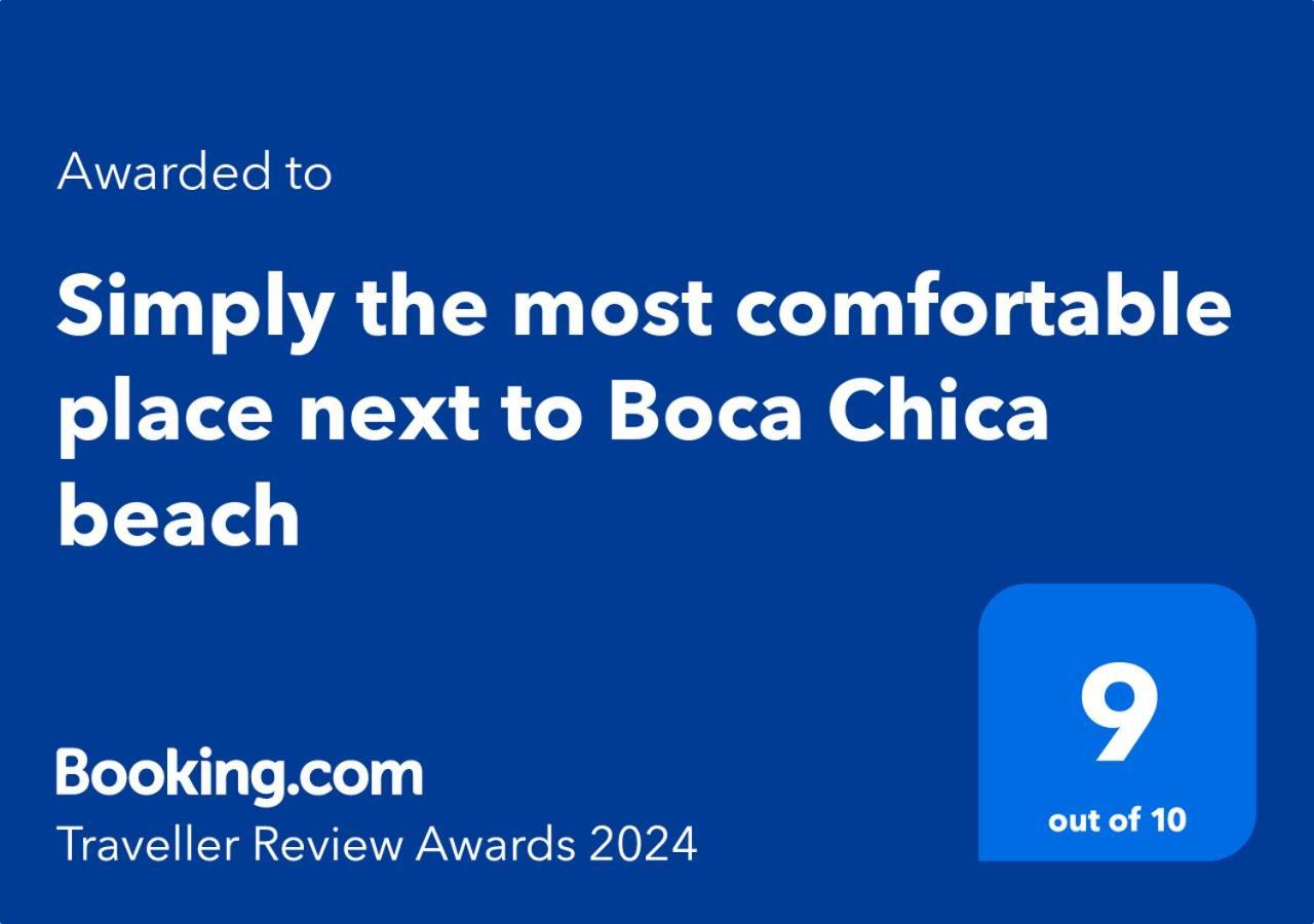 Simply The Most Comfortable Place Next To Boca Chica Beach エクステリア 写真